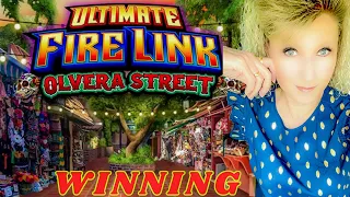 Winning on Olvera Street Ultimate Fire Link Slot