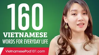 160 Vietnamese Words for Everyday Life - Basic Vocabulary #8