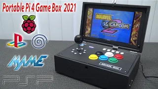 Portable Arcade Game Box - Raspberry Pi 4 - 2021 Edition 😁