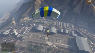 GTA-V: Easy Way to Steal P-996 LAZER Plane from army base