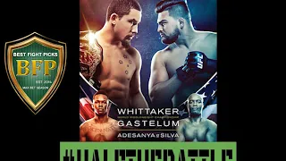 UFC 234: Whittaker vs Gastelum Bets, Picks, Predictions on Half The Battle