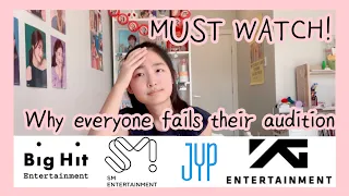 YOU NEED TO SEE THIS! Why YOU will fail audition -Giving advice to kpop idol wannabes pt 14