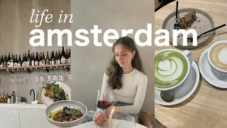 amsterdam diaries! cute cafes, good food & thrifting (vlog)