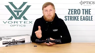 How To Zero The Vortex Strike Eagle 5-25x56