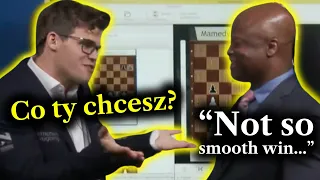 Carlsen wkurzony na KOMENTATORA!