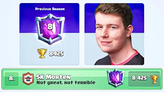 I FINISHED #8 IN THE WORLD w/ THIS *BROKEN* DECK! 😱