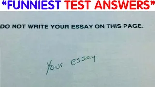 People Are Cracking Up At This Funny Student Test Answers 😂 ( PART 1)