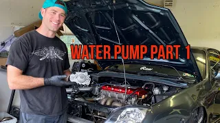 How To Change A Water Pump - Honda Prelude H22 / F20B Engine