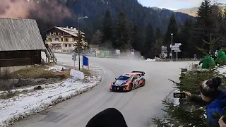 rally Montecarlo 2023 col de Turini