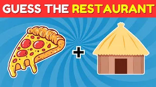 Guess the Fast Food Restaurant by Emoji? 🍔🍕 Food Emoji Quiz