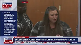 'Betrayed her badge': Kim Potter cried for herself, not Daunte Wright, mother says