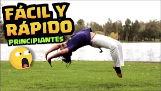 🔥Como hacer ACROBACIAS para PRINCIPIANTES FÁCIL Y RÁPIDO// front handspring y back handspring 🚀