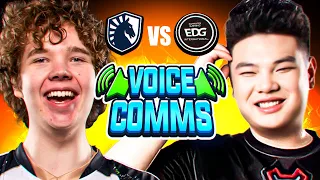 LOSER OUT! (TL vs EDG) VOICE COMMS | Champions 2022