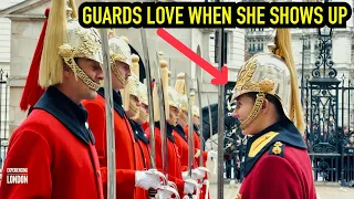 All Smiles as Captain INSPECTS the Guards | Horse Guards, Royal guard, Kings Guard, Horse, London
