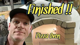 Pizza Oven Build !! Commercial Size !! Finished!!