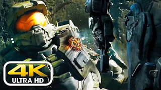 Master Chief Death Scene 4K/60FPS ULTRA HD Halo Cinematic Movie