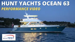 Hunt Yachts Ocean 63 (2021) - Test Video