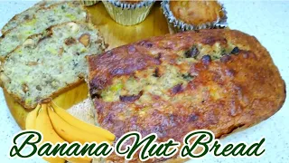 How to make Moist Banana Bread//Starbucks Copycat Banana Nut Bread//The Ultimate Banana Bread Recipe