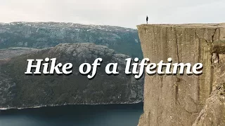 PULPIT ROCK (PREIKESTOLEN) HIKE, NORWAY - you won't believe this place 😱