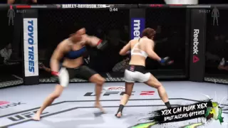 UFC 2 Female Career KO highlights