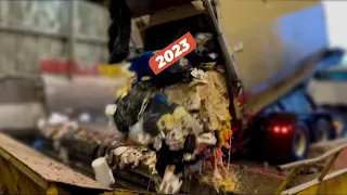Unforgettable Dumps of 2023! Watch our Favorite Garbage Trucks dumping Nasty loads All year long.