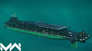 RF ATAKRP 941-Bis - This Submarine Can Take Off Aircraft In UnderWater - Modern Warships