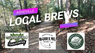 Asheville Breweries. Wicked Weed Funkatorium, Burial and Twin Leaf.