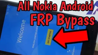 All nokia google account frp bypass Nokia FRP Reset ANDROID Without PC