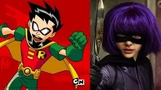 AMC Movie Talk FROM COMIC-CON - Why Robin And Hit Girl Are Two Very Different Things