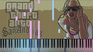 GTA: San Andreas - Theme Song | How To Play Piano Tutorial
