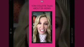 Toni Collette Talks About De-aging #shorts #tonicollette #imthinkingofendingthings