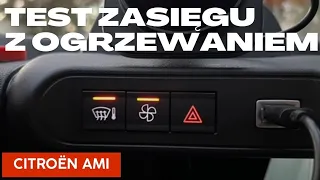 CITROEN AMI - jazda z ogrzewaniem - ile zabierze zasięgu?