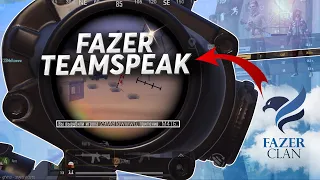 ЭТИ КОМАНДЫ ТАКОГО НЕ ОЖИДАЛИ😱 | TEAMSPEAK | 14+ киллов🏅 | FAZER CLAN |