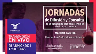 Jornadas de Difusión y Consulta de la Jurisprudencia I Materia Laboral I #10AñosDDHH