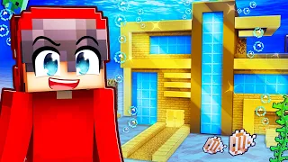 $1 vs $1,000,000 Minecraft Underwater Build Battle!