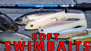 BUYER'S GUIDE: Best Soft Swimbaits | Boot Tail, Wedge Tail, Line Thru, and Bluegill Swimbaits!