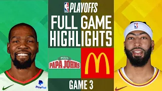 Papa John’s vs McDonald’s Game 3 Full Highlights | 2024 WCF | NBA