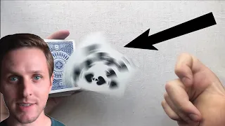 КРУТЕЦКИЙ ФЛОРИШ ОТ ДЭЙВА БАКА ВСЕГО С ОДНОЙ КАРТОЙ | ОБУЧЕНИЕ КАРДИСТРИ | CARDISTRY TUTORIAL