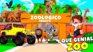 ¡PASAMOS DE ZOOLÓGICO NOOB A PRO EN ROBLOX! 🦁 😂 | SRGATO HACE EL ZOOLÓGICO MAS GENIAL DE TODOS!