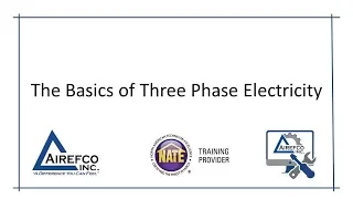 The Basics of Three Phase Electricity