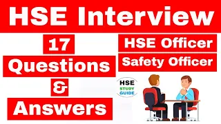 Safety Officer Interview Questions & Answers For Fresher | HSE Officer Interview Questions & Answers