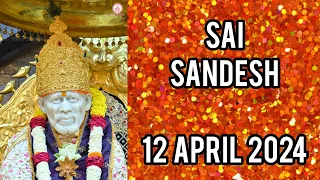 SAI SANDESH || 12 APRIL 2024
