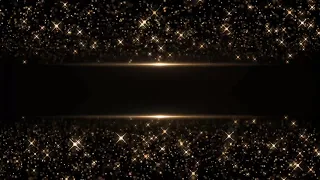 gold dust animated stars background