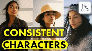 Best Way To Get Consistent Characters In Midjourney! - Portraits, Realistic