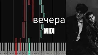 Rauf & Faik - вечера - Piano Tutorial