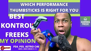 Best KontrolFreek for Astro C40 PS5 / PS4 Controller | My Opinion | CRAYTON TV