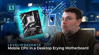 Mobile CPU in a Desktop Erying Motherboard