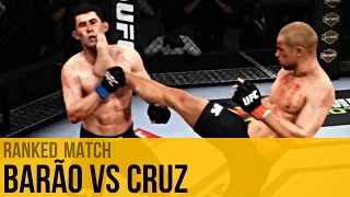 EA Sports UFC | Renan Barão vs Dominick Cruz | Online Ranked Match