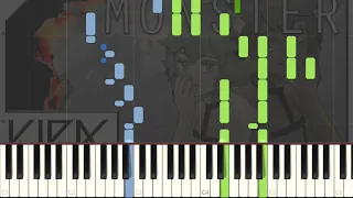 KIRA - Monster - Piano Tutorial (Synthesia)