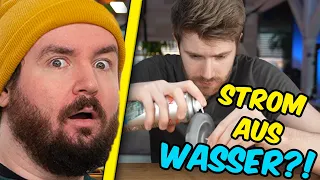 Strom aus Wasserhahn! - Leitungswasser billiger als Steckdose? I Sturmwaffel REAGIERT